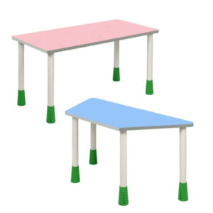 RNO 유치원/어린이집 곡면 엣지 테이블 /사각/마름모
